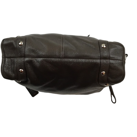 Coach Carly Brown Leather Shoulder Bag F1073-F15251 - Picture 5 of 10